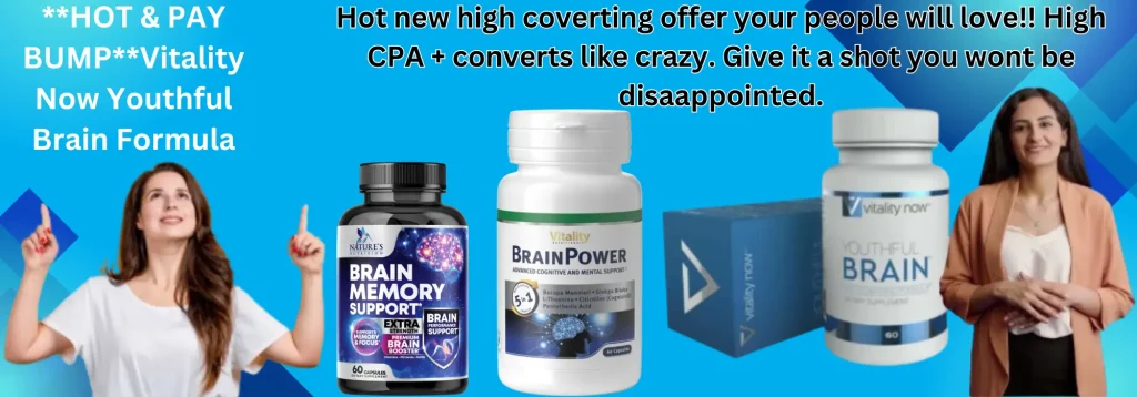 Vitality Now Youthful Brain Formula