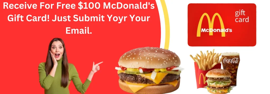 McDonald's Gift Card