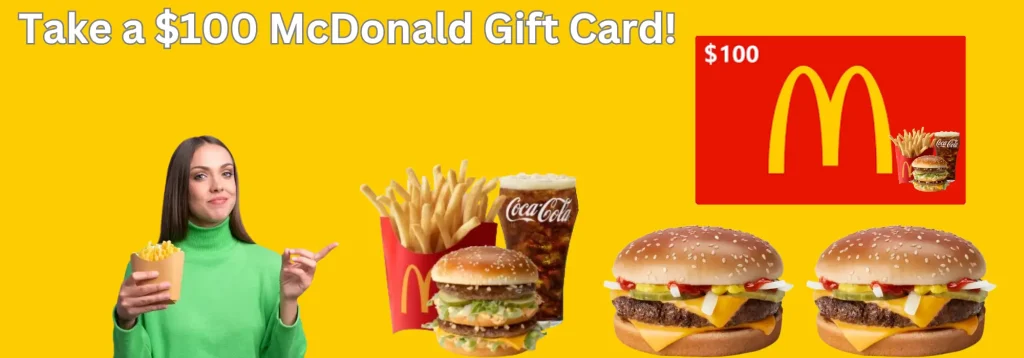 McDonald's gift Card