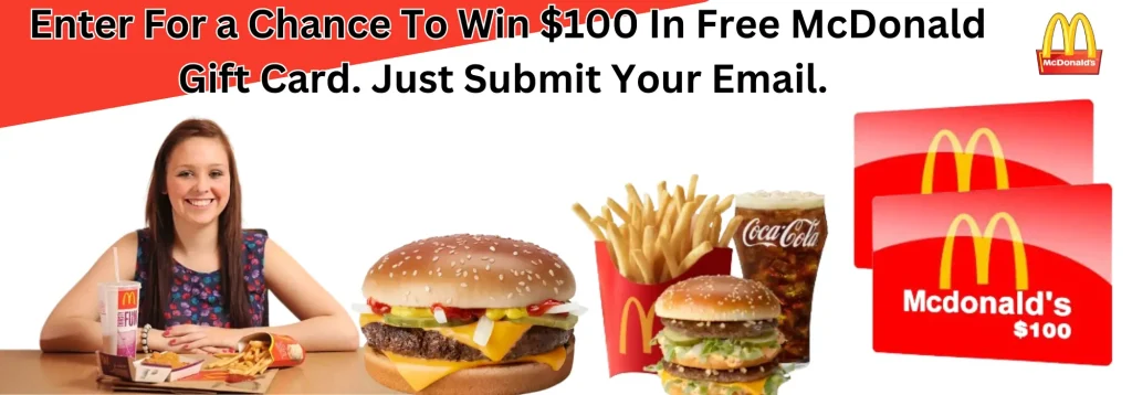 McDonald's Gift Card