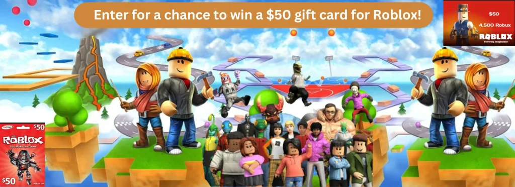 $50 Roblox gift card