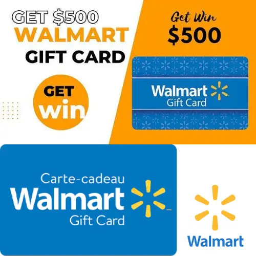 $500 FreeDaily RAFFLE Walmart Gift Card